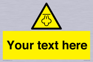 WK12668: Custom Warning: Hot steam