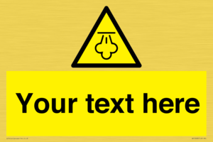 WK12668: Custom Warning: Hot steam