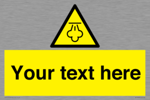WK12668: Custom Warning: Hot steam
