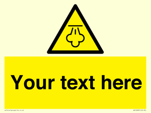 WK12668: Custom Warning: Hot steam