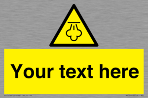 WK12668: Custom Warning: Hot steam