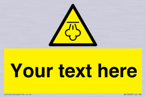 WK12668: Custom Warning: Hot steam
