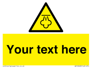 WK12668: Custom Warning: Hot steam