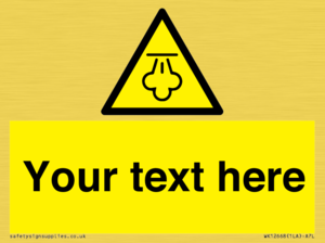 WK12668: Custom Warning: Hot steam