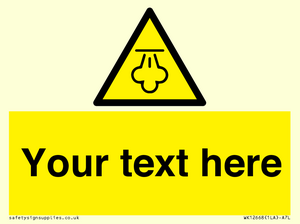 WK12668: Custom Warning: Hot steam