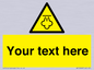 WK12668: Custom Warning: Hot steam