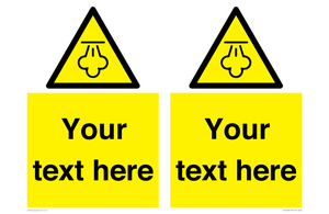 WK12668: Custom Warning: Hot steam