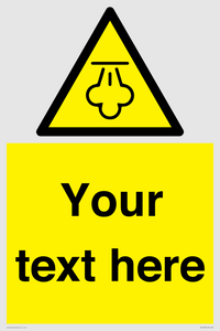 WK12668: Custom Warning: Hot steam