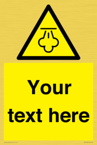 WK12668: Custom Warning: Hot steam