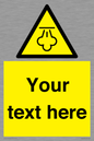 WK12668: Custom Warning: Hot steam
