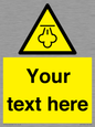WK12668: Custom Warning: Hot steam