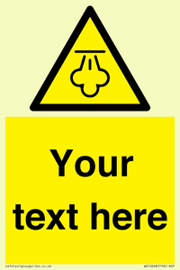 WK12668: Custom Warning: Hot steam