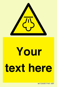 WK12668: Custom Warning: Hot steam