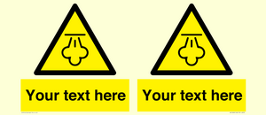 WK12668: Custom Warning: Hot steam