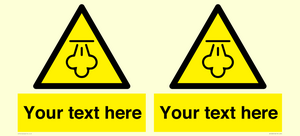 WK12668: Custom Warning: Hot steam