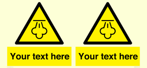 WK12668: Custom Warning: Hot steam