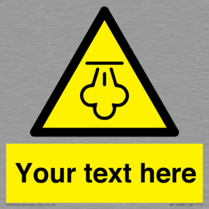 WK12668: Custom Warning: Hot steam