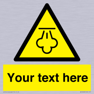 WK12668: Custom Warning: Hot steam