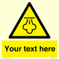 WK12668: Custom Warning: Hot steam