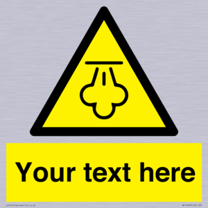 WK12668: Custom Warning: Hot steam