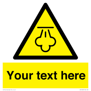 WK12668: Custom Warning: Hot steam