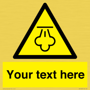 WK12668: Custom Warning: Hot steam