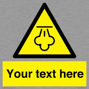 WK12668: Custom Warning: Hot steam