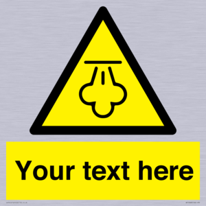 WK12668: Custom Warning: Hot steam
