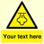 WK12668: Custom Warning: Hot steam