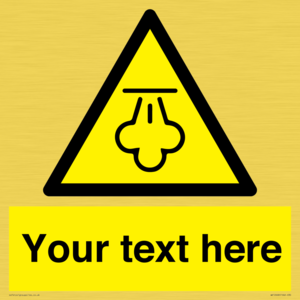 WK12668: Custom Warning: Hot steam