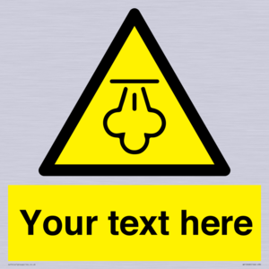 WK12668: Custom Warning: Hot steam