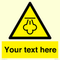 WK12668: Custom Warning: Hot steam