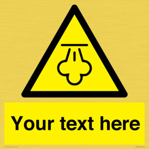 WK12668: Custom Warning: Hot steam