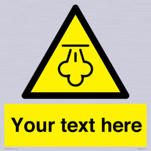 WK12668: Custom Warning: Hot steam