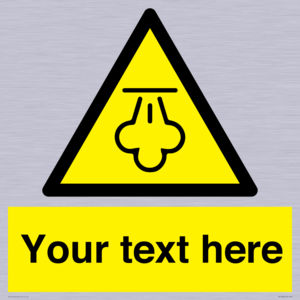 WK12668: Custom Warning: Hot steam