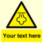 WK12668: Custom Warning: Hot steam