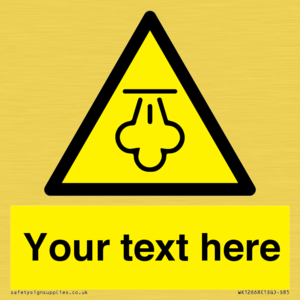 WK12668: Custom Warning: Hot steam