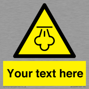 WK12668: Custom Warning: Hot steam