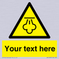 WK12668: Custom Warning: Hot steam