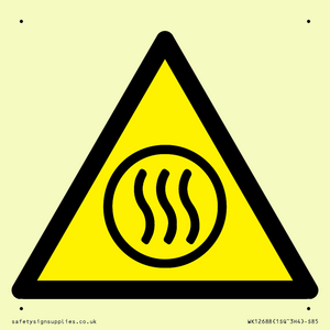 WK12688: Warning: Hot content