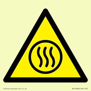 WK12688: Warning: Hot content