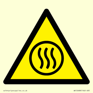 WK12688: Warning: Hot content