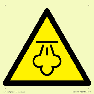 WK12690: Warning: Hot steam
