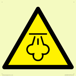 WK12690: Warning: Hot steam