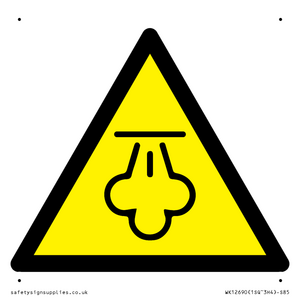 WK12690: Warning: Hot steam