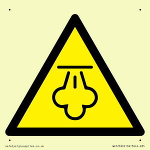 WK12690: Warning: Hot steam
