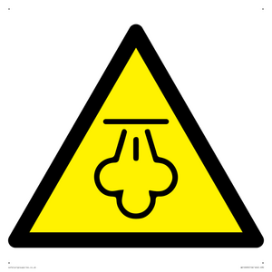 WK12690: Warning: Hot steam