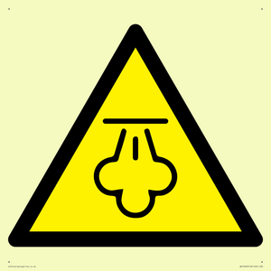 WK12690: Warning: Hot steam