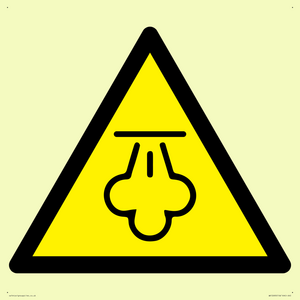WK12690: Warning: Hot steam