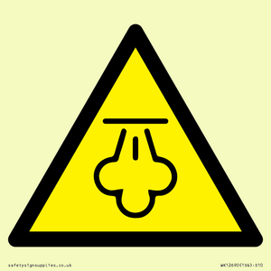 WK12690: Warning: Hot steam
